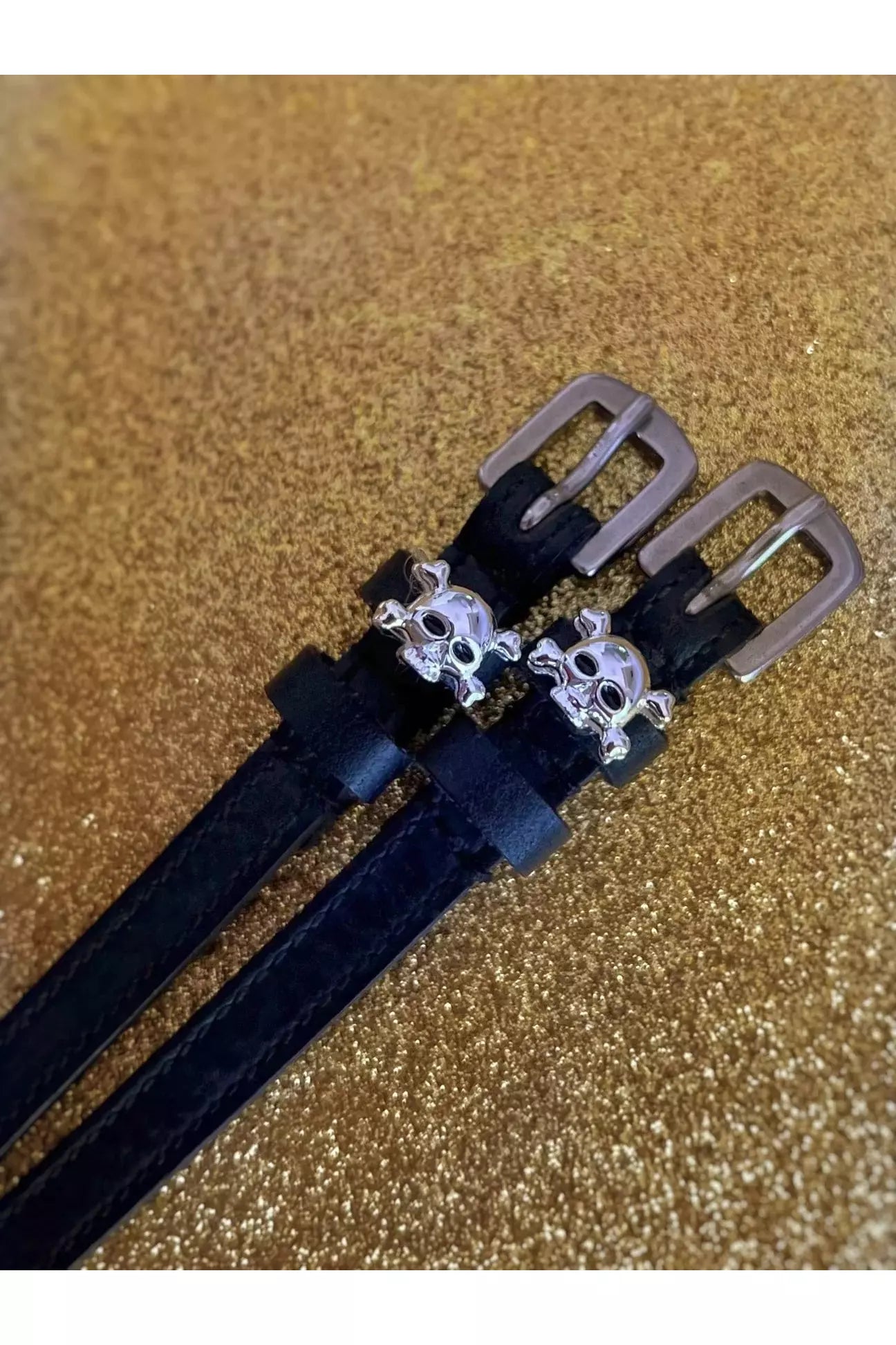 Spur Straps - Skull