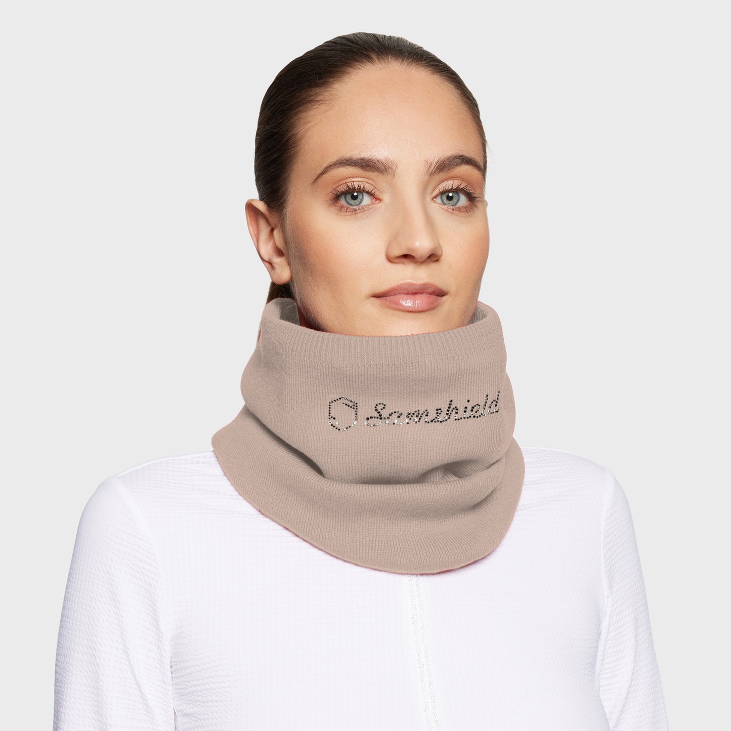 Neck Warmer Crystal Logo