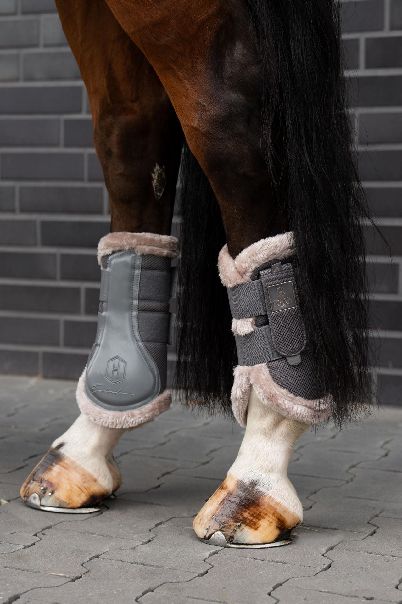 Bottes de cheval en maille