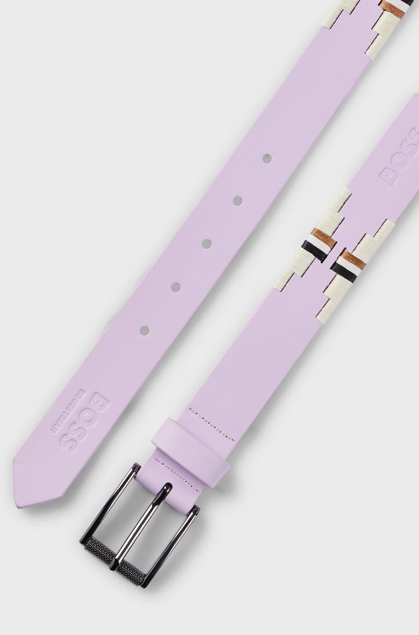 Polo Belt - Chalk Violet