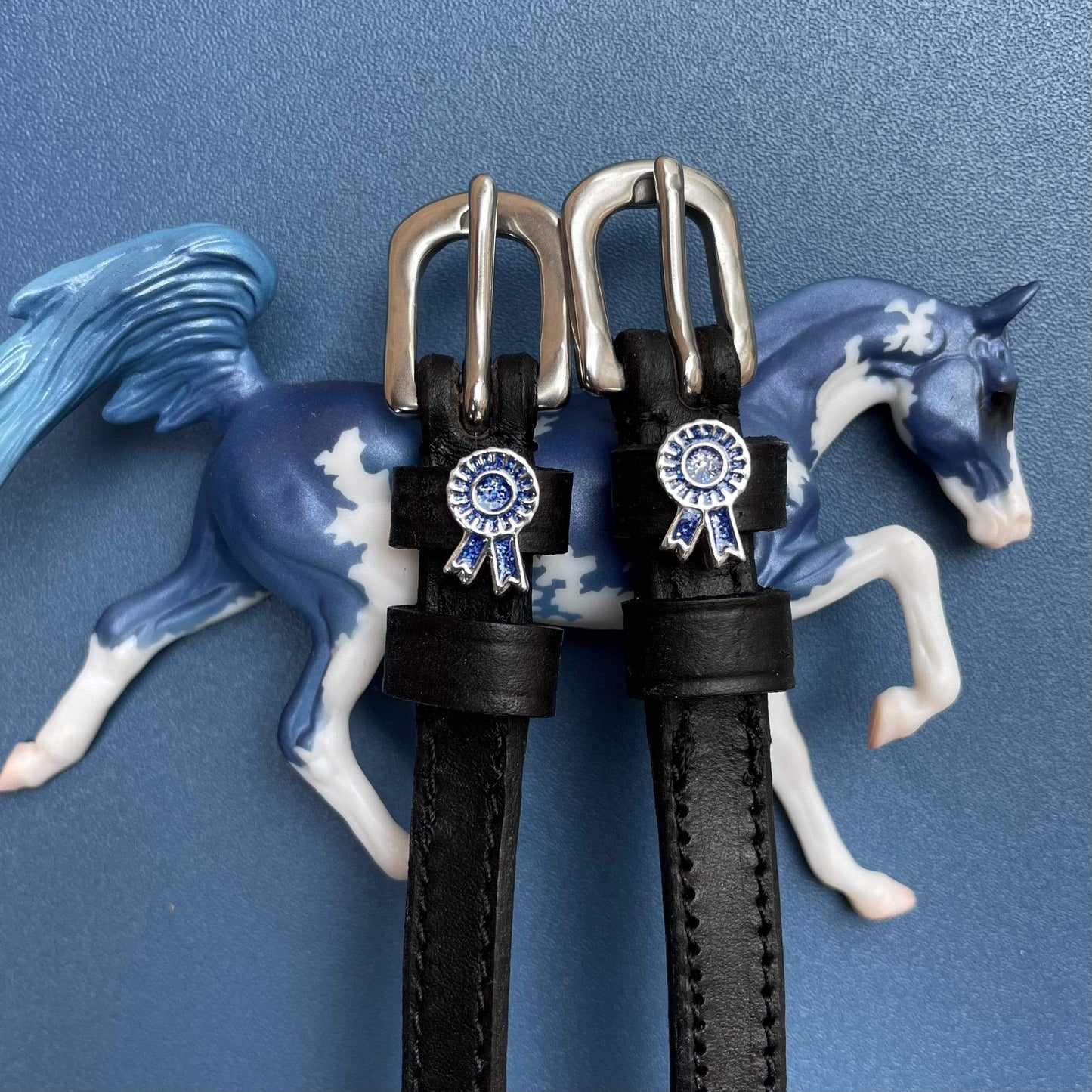 Spur Straps - Blue ribbon