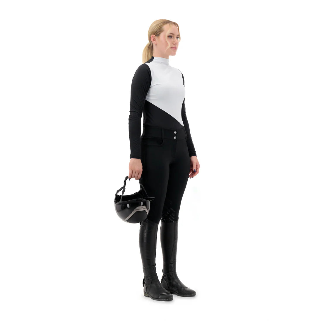 Mock Neck -Black