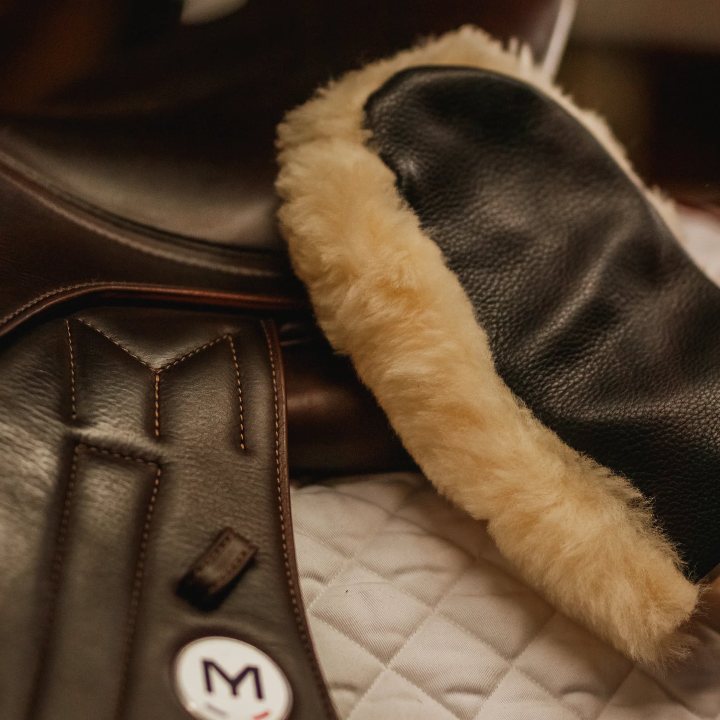 Sheepskin Mitt