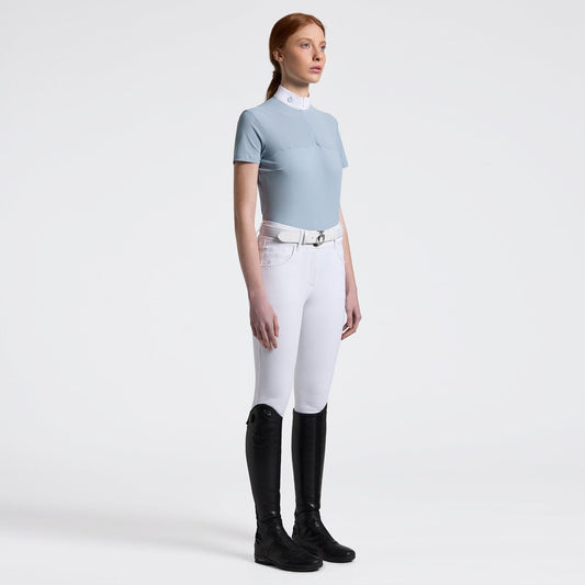 Jersey Mesh - Blue Fog