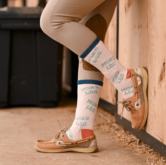 More Leg - crew socks