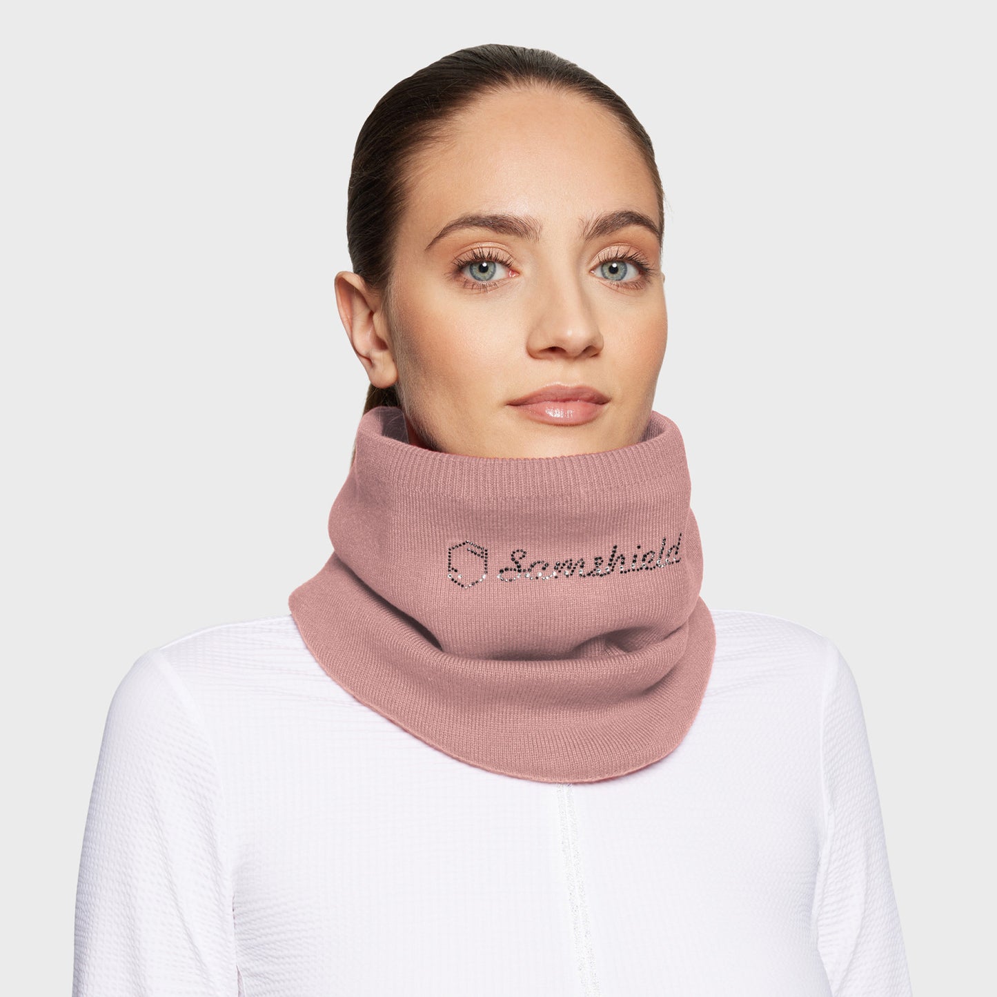 Neck Warmer Crystal Logo