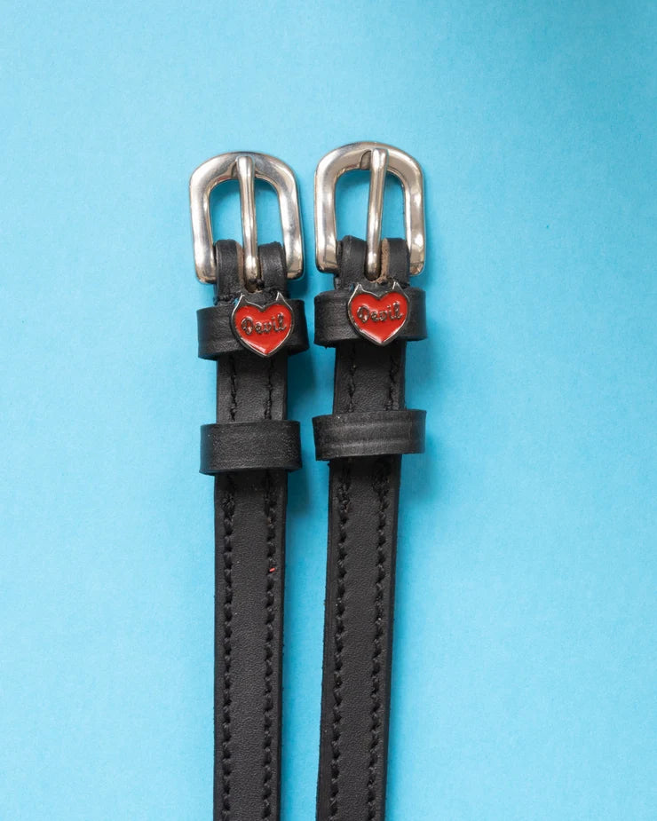 Spur Straps - Devil Heart