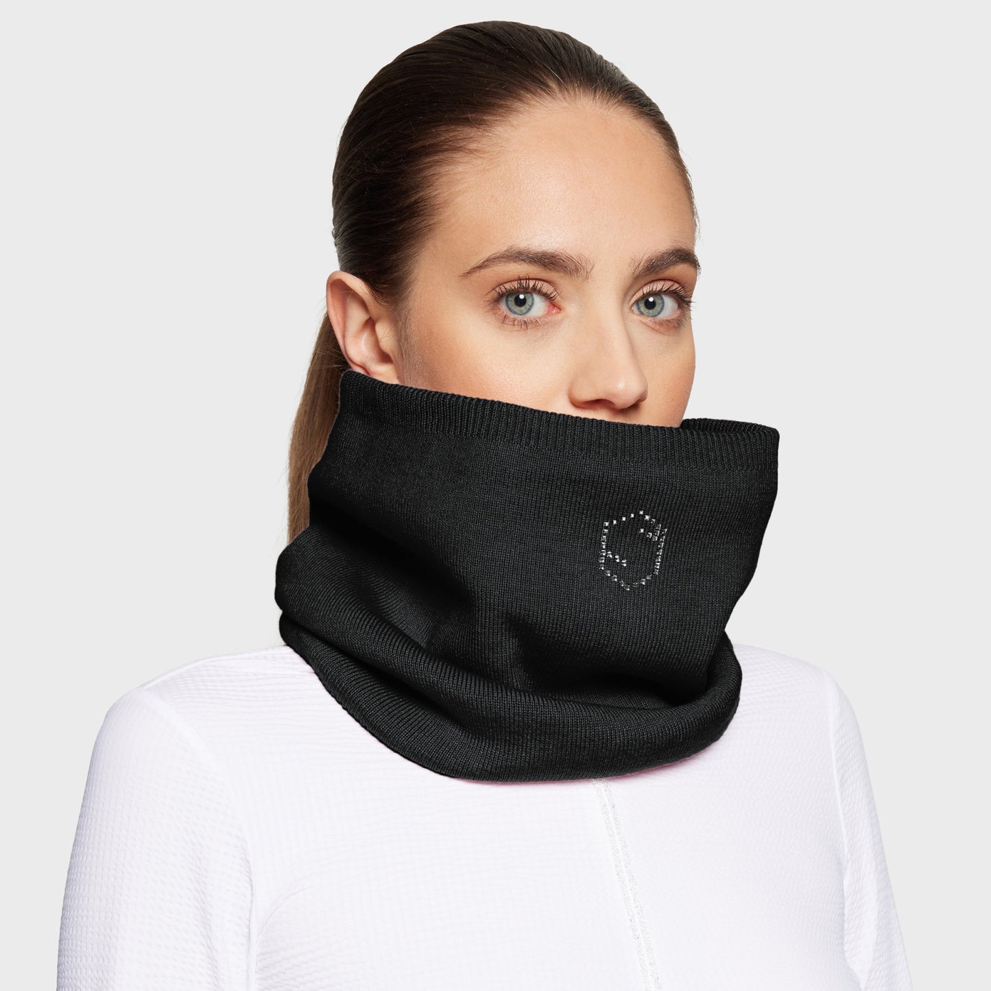 Neck Warmer Crystal Square
