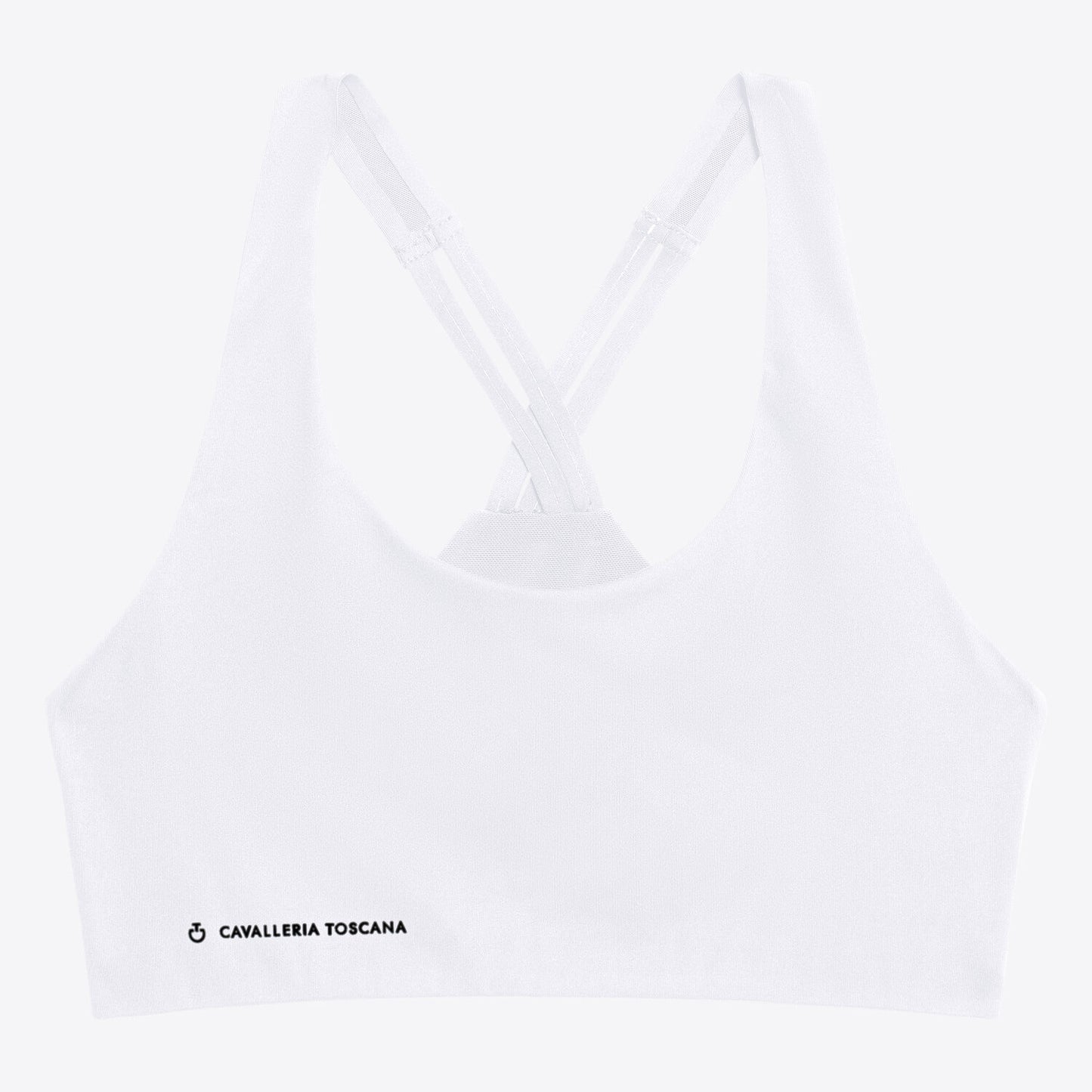 CT Crop Top Bra - White