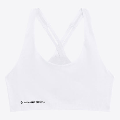 CT Crop Top Bra - White