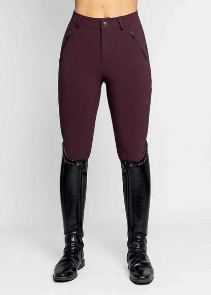 Geo Full Grip - Burgundy