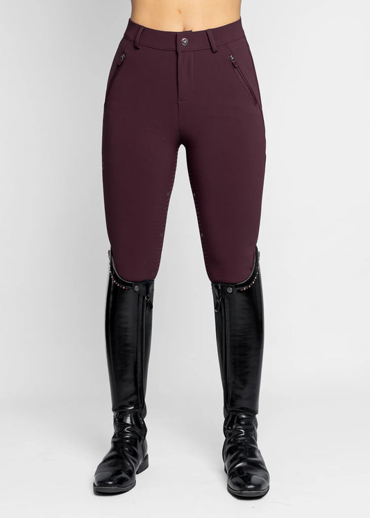 Geo Full Grip - Burgundy