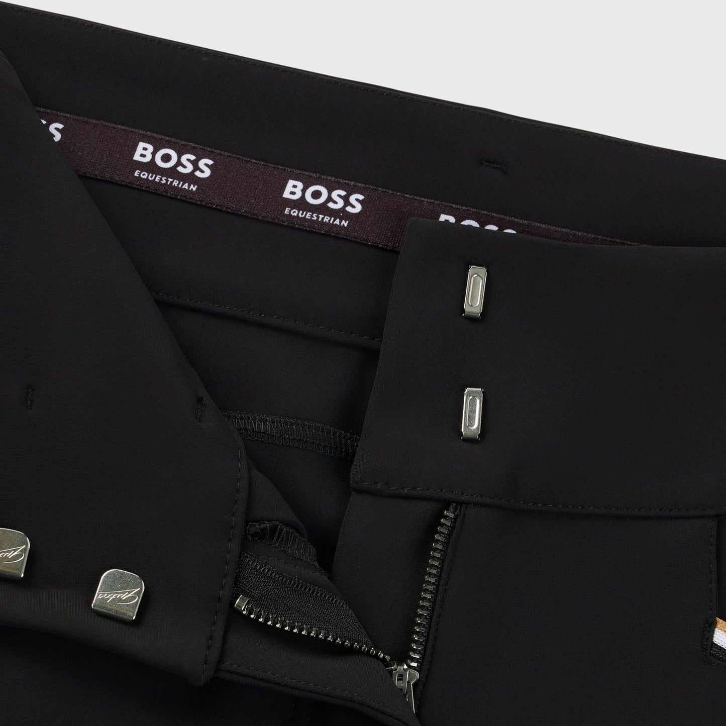 Hannah High Waist Knee Patch - Black