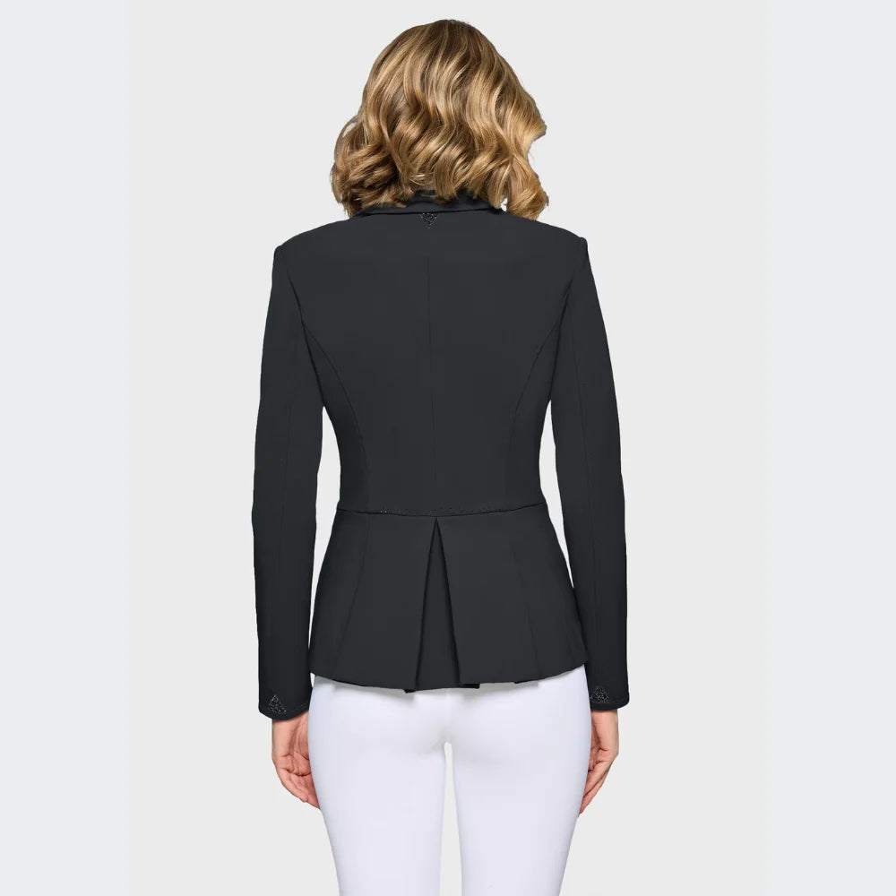 Victorine Crystal Fabric - Black