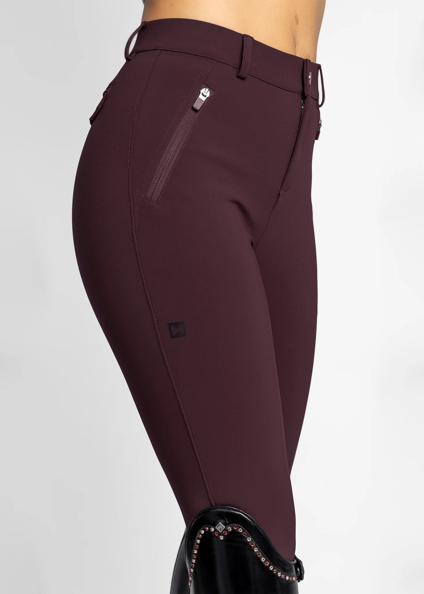 Geo Full Grip - Burgundy