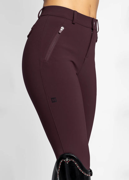 Geo Full Grip - Burgundy