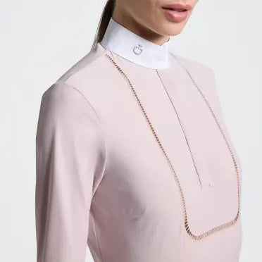 CT Embroidery shirt - pink