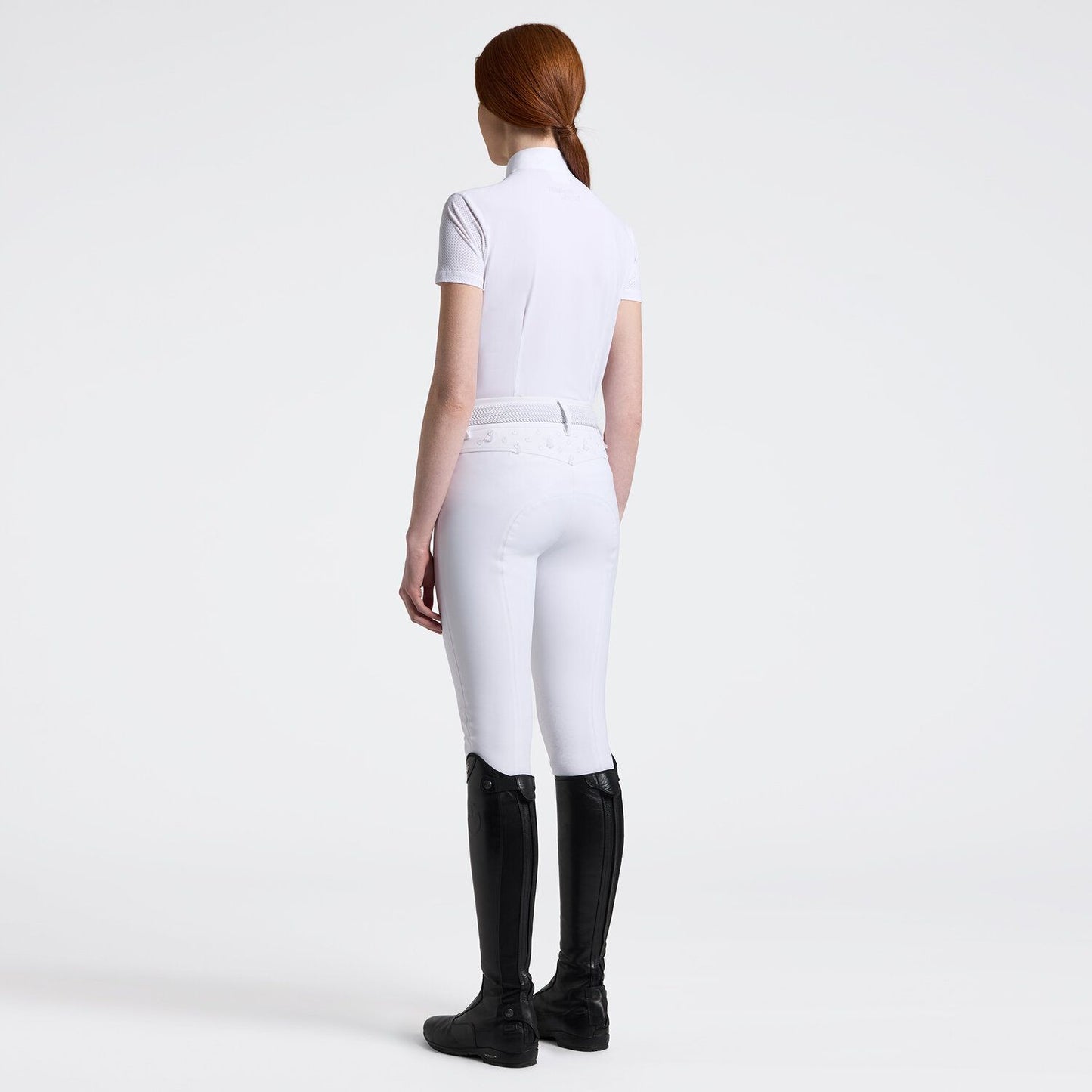 Jersey Mesh - White