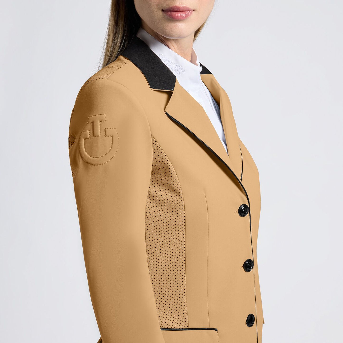 Grand Prix Perforated Jacket - Tan
