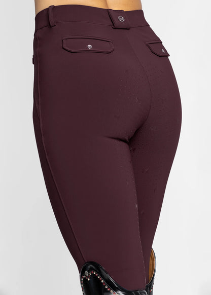 Geo Full Grip - Burgundy