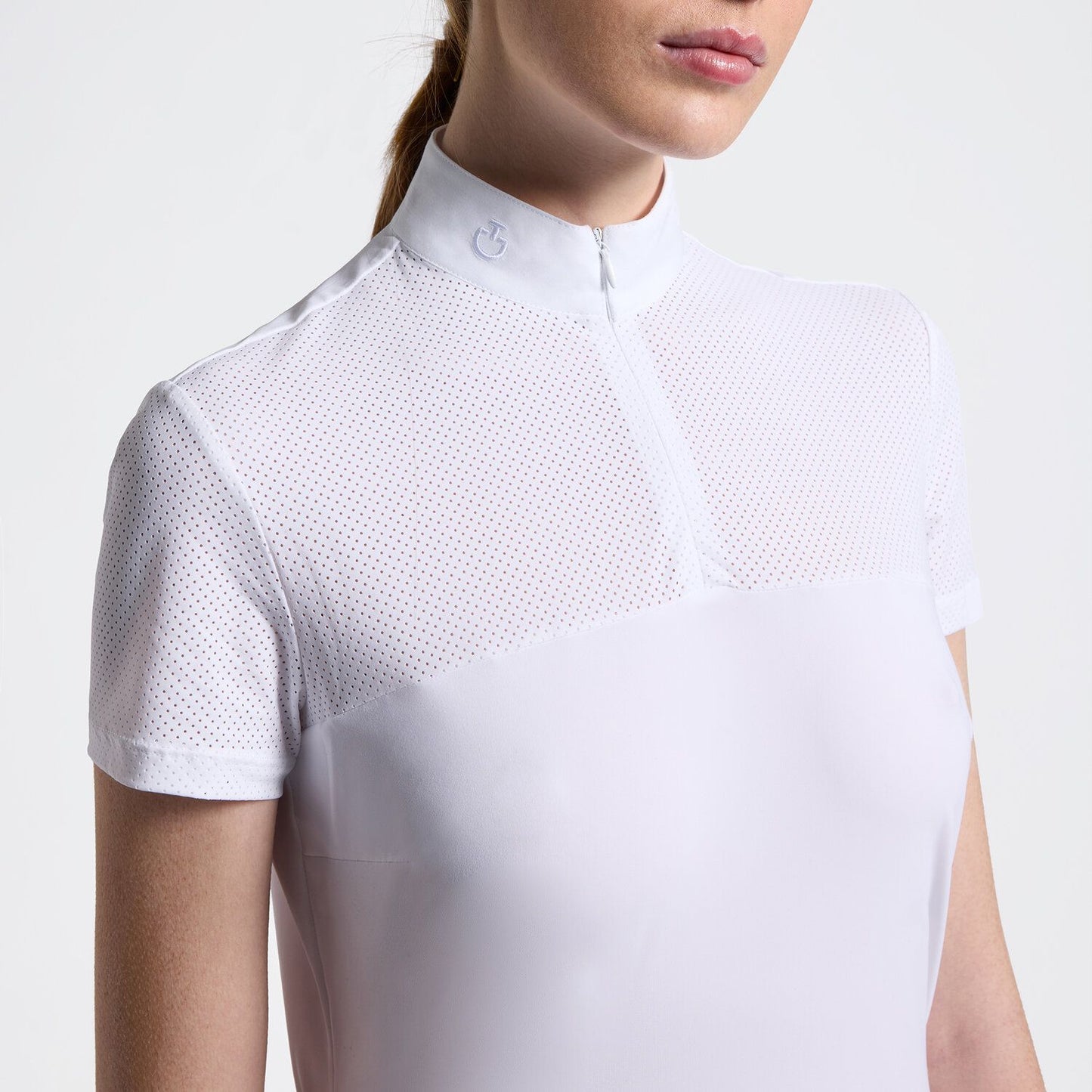 Jersey Mesh - White