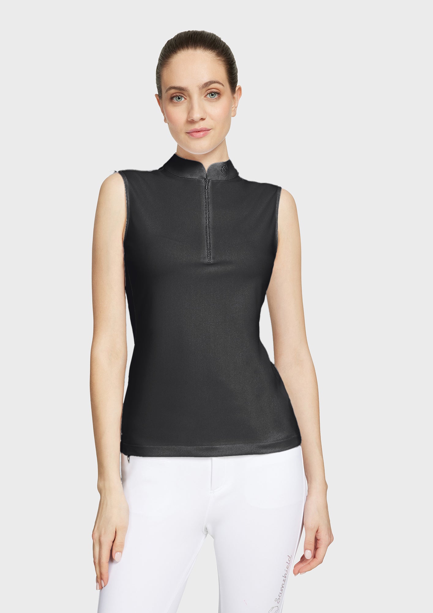 Bruna  Sleeveless - Black