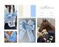 The Blue Equestrian Bows
