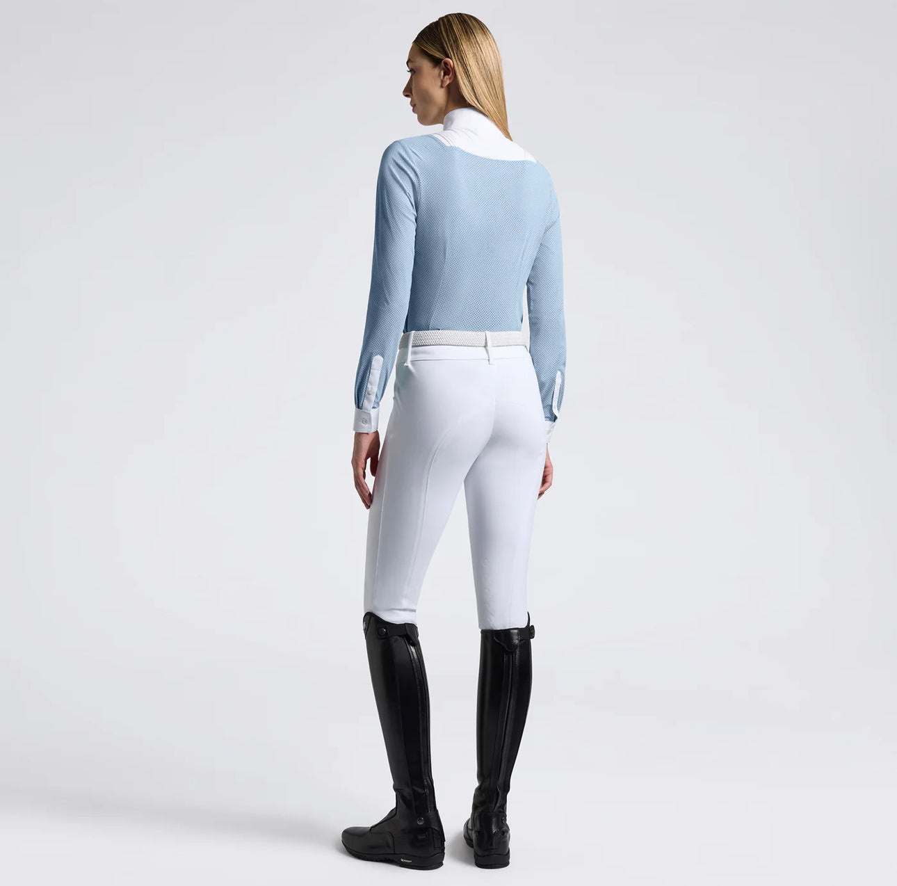American Competition Shirt  Mesh - Blue Fog