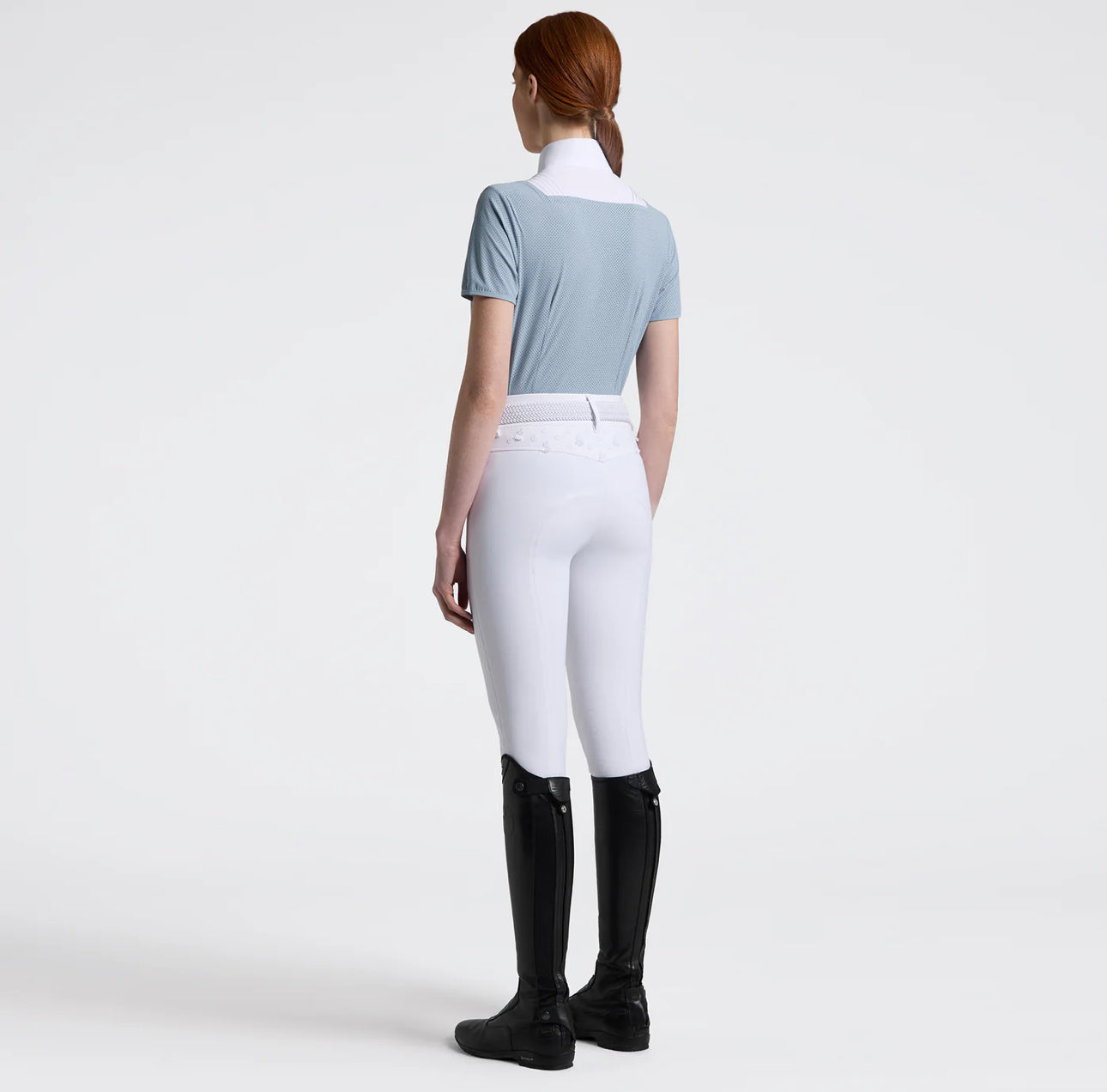 American Competition Shirt  Mesh - Blue Fog