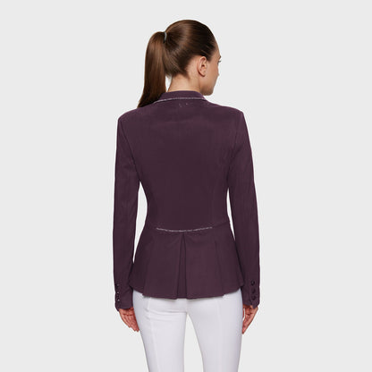 Tissu Victorine Crystal - Prune