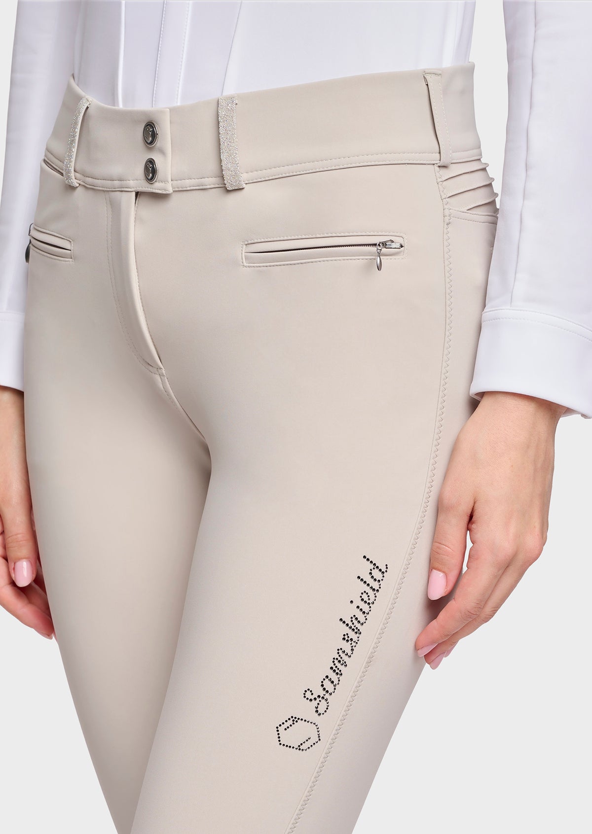 Clara Crystal - Beige