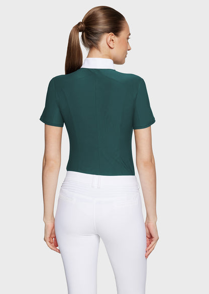 Gretta Metal Dots - Hunter Green