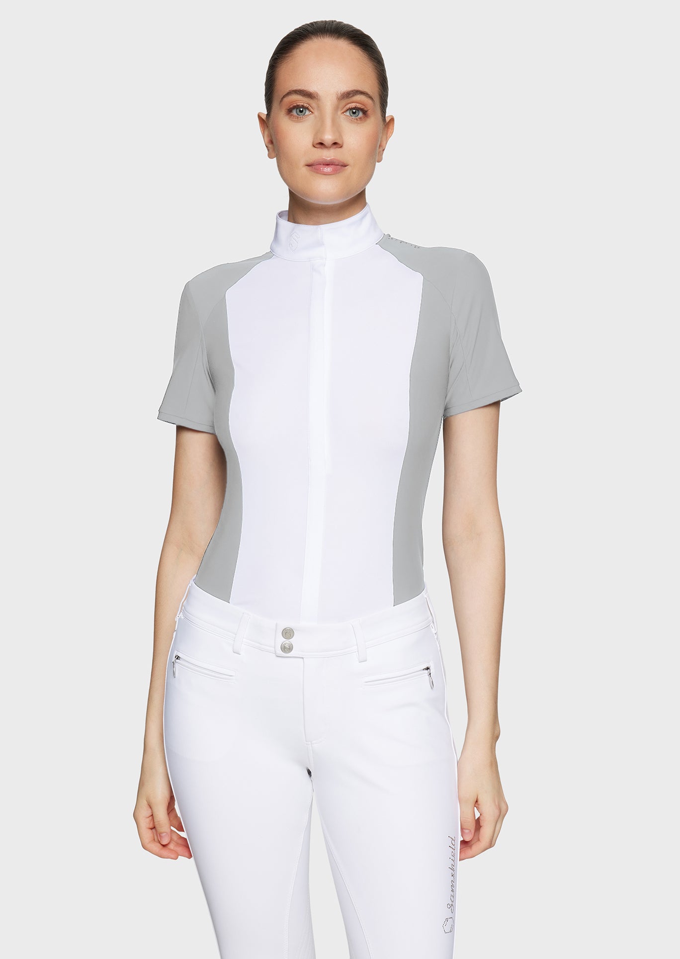Gretta Metal Dots - Light Grey