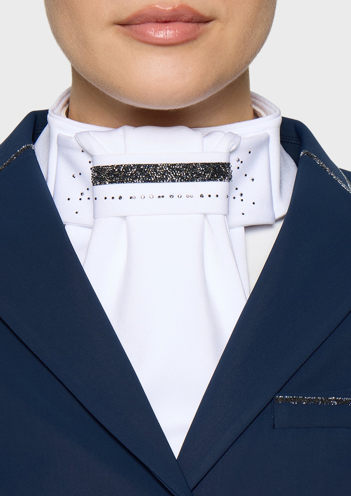 Plastron Premium - Silver Shade