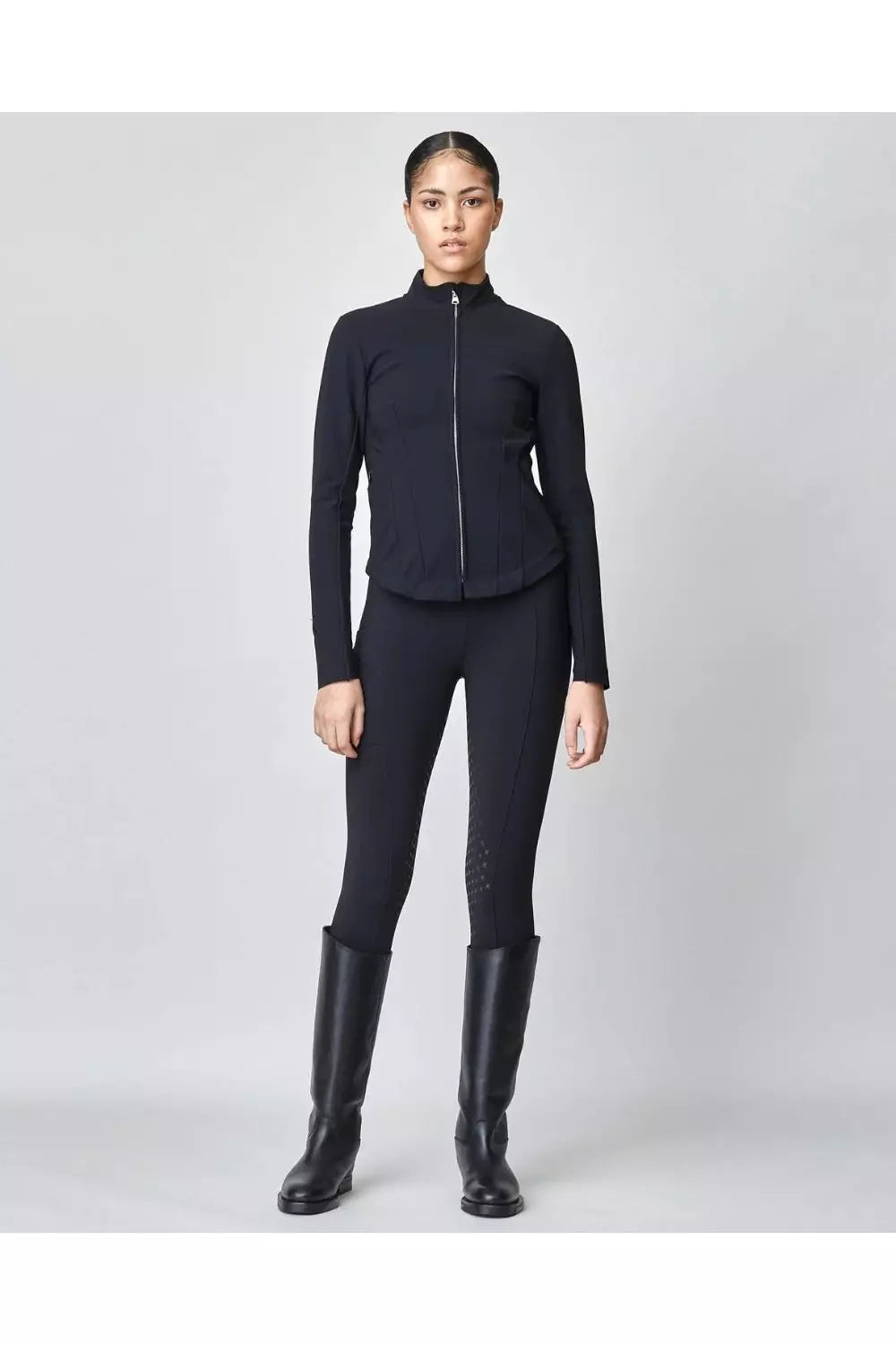 Smithers Riding Jacket Signature Riding Jacket - Black – Liv Equestrian