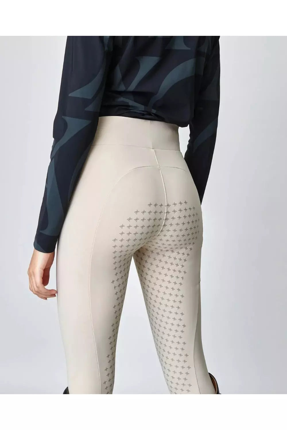 Compression Riding Breeches - Full Seat Black – Liv Equestrian